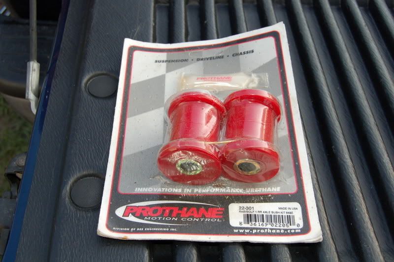 New Prothane Rear Axle bushings VW Vortex Volkswagen Forum